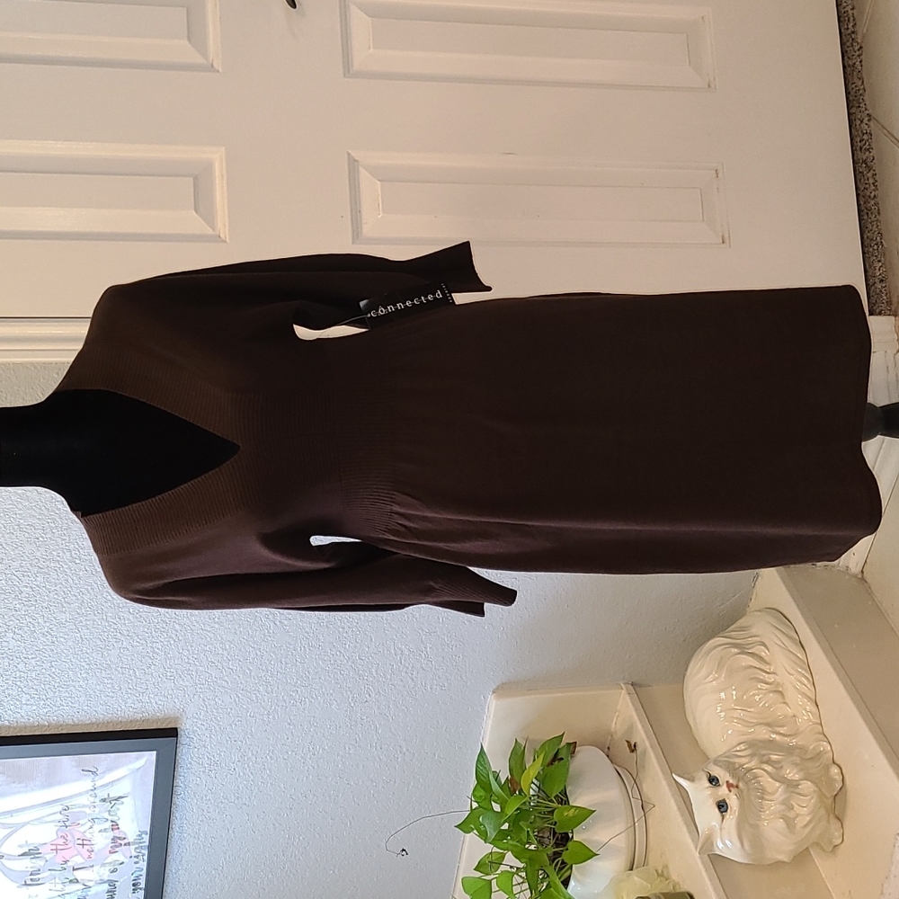 Connected Apparel Sweater Dress Size S